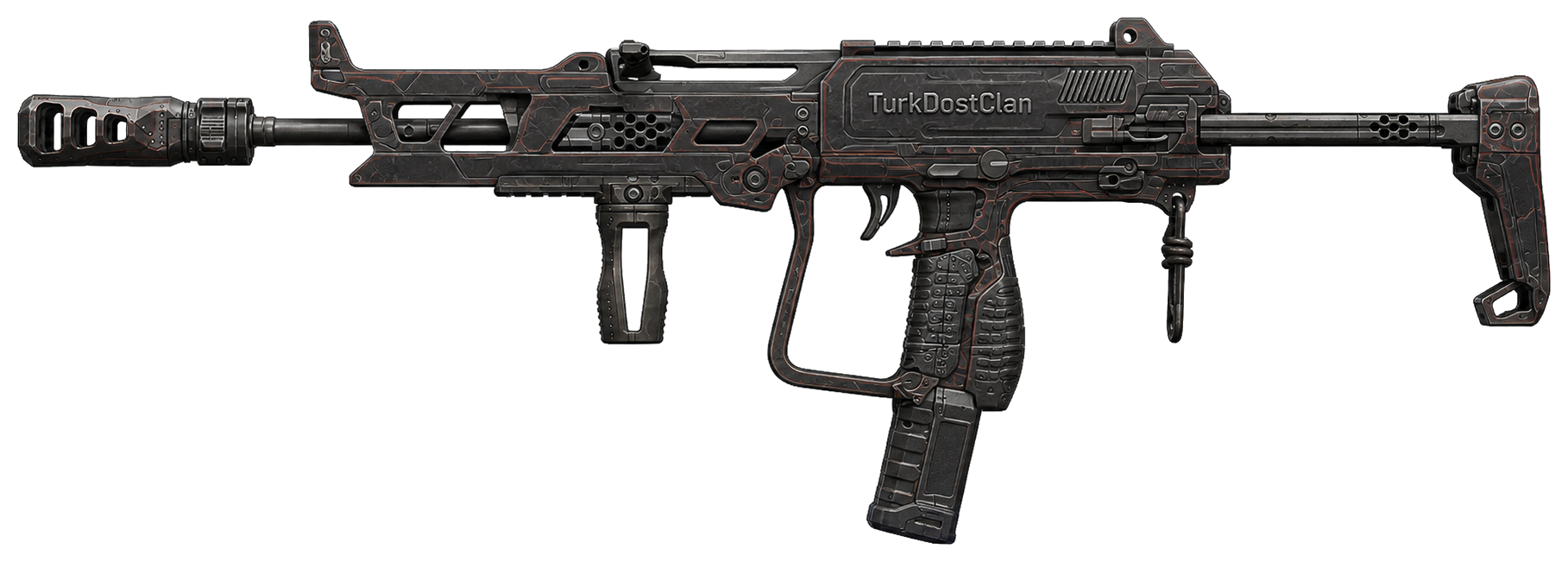 MPC-25 — kabartmalı TurkDostClan temsili tasarım