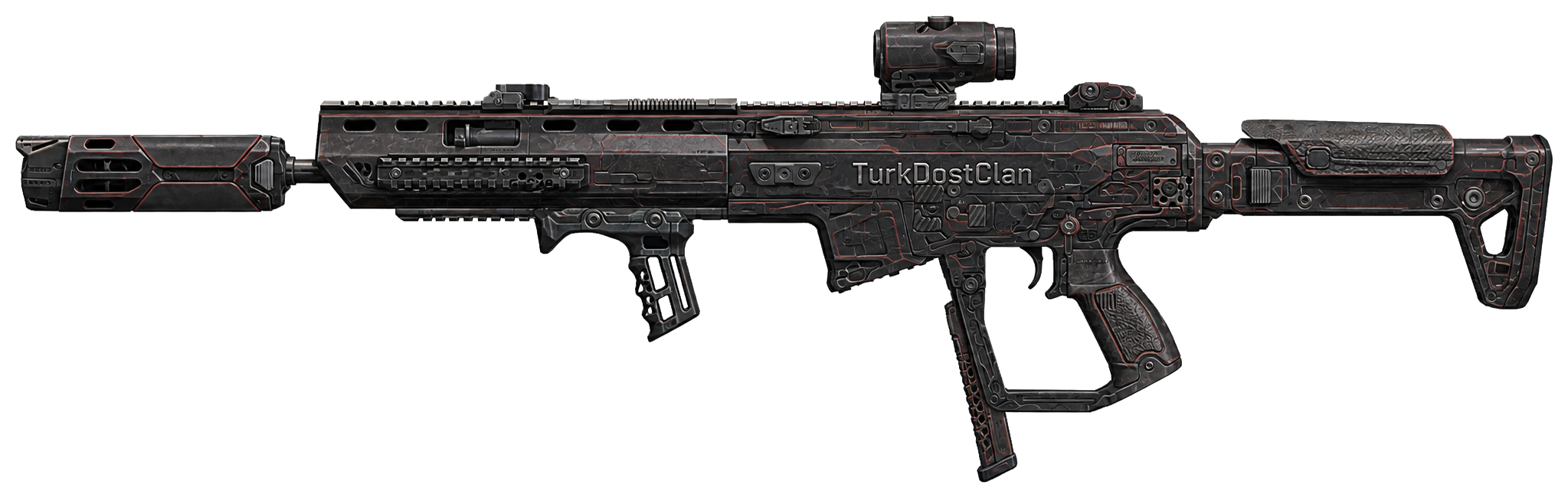MXR-17 — kabartmalı TurkDostClan temsili tasarım