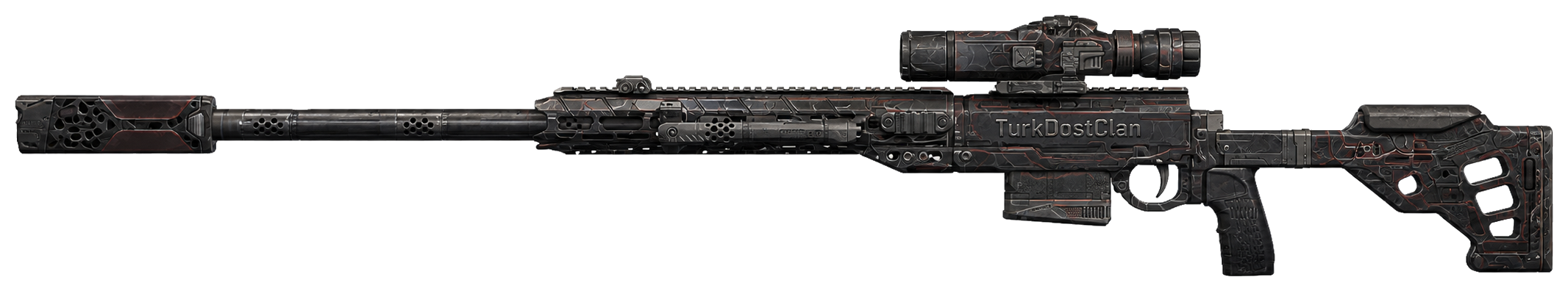 Strider 300 — kabartmalı TurkDostClan temsili tasarım