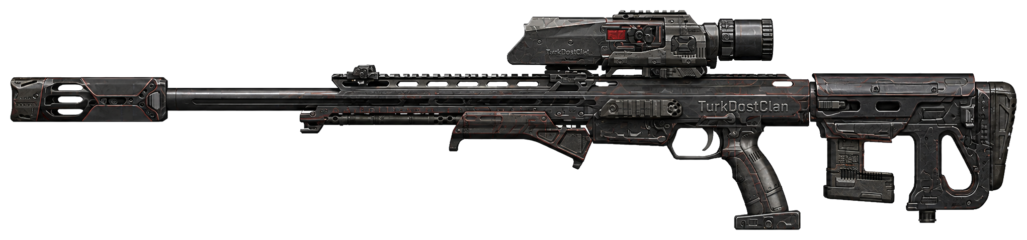 VS Recon — kabartmalı TurkDostClan temsili tasarım