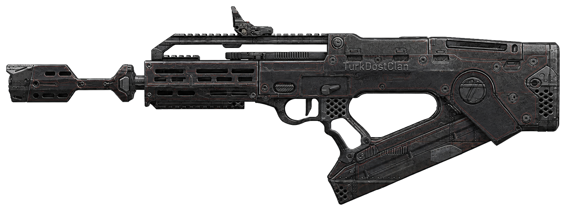 VX Compact — kabartmalı TurkDostClan temsili tasarım