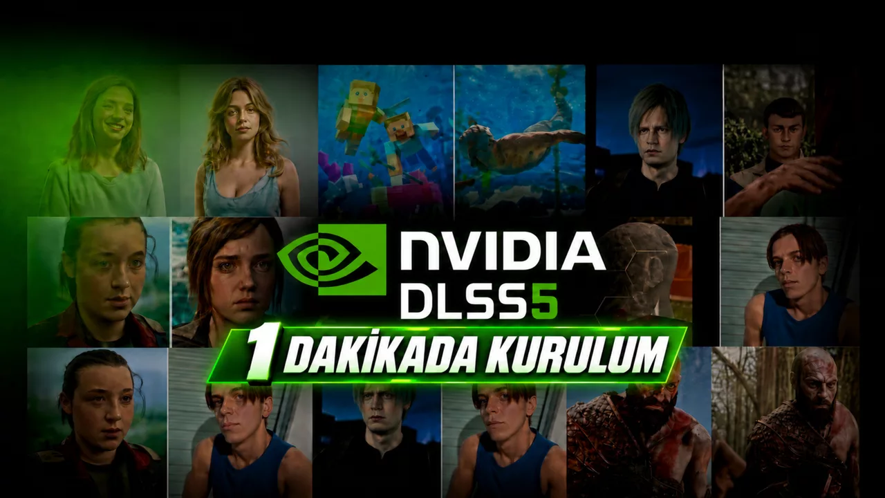 DLSS 5 mi Lazım? Bu Yöntemle 1 Dakikada Tüm Oyunlara Ekleyebilirsiniz