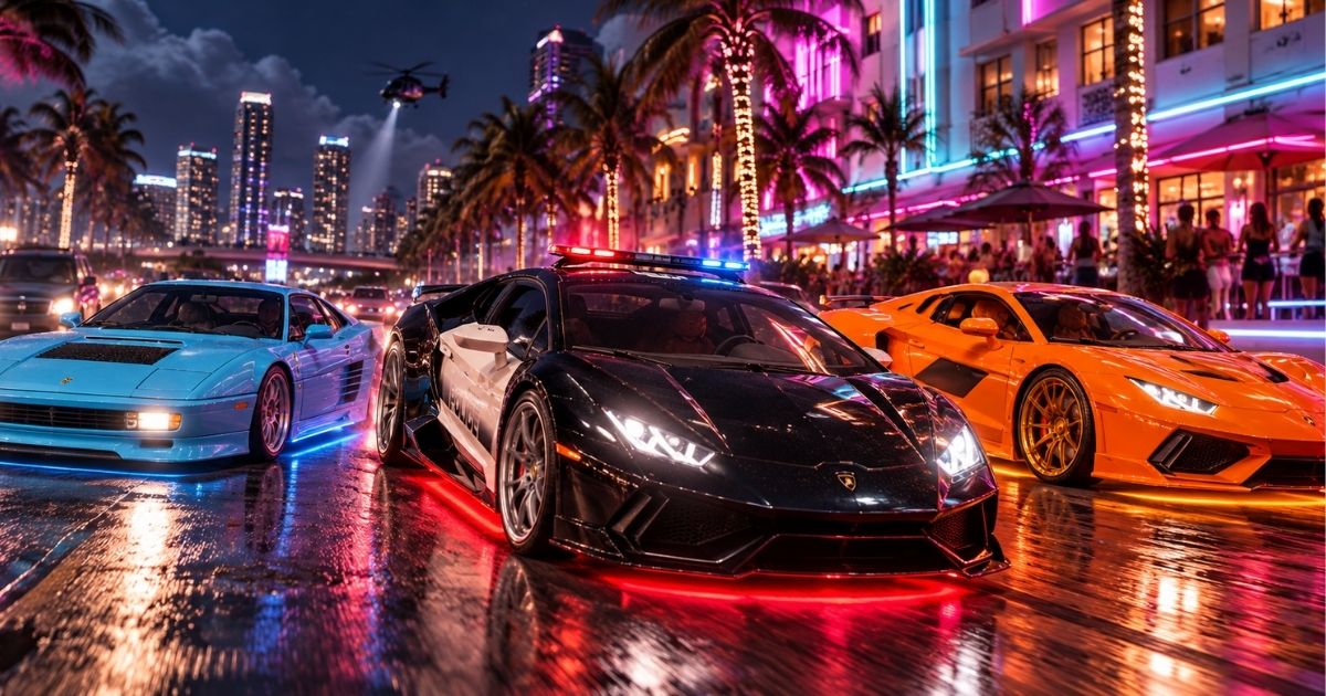 GTA 6’daki araçlar Miami sokaklarında görüntülendi: 6 model dikkat çekti